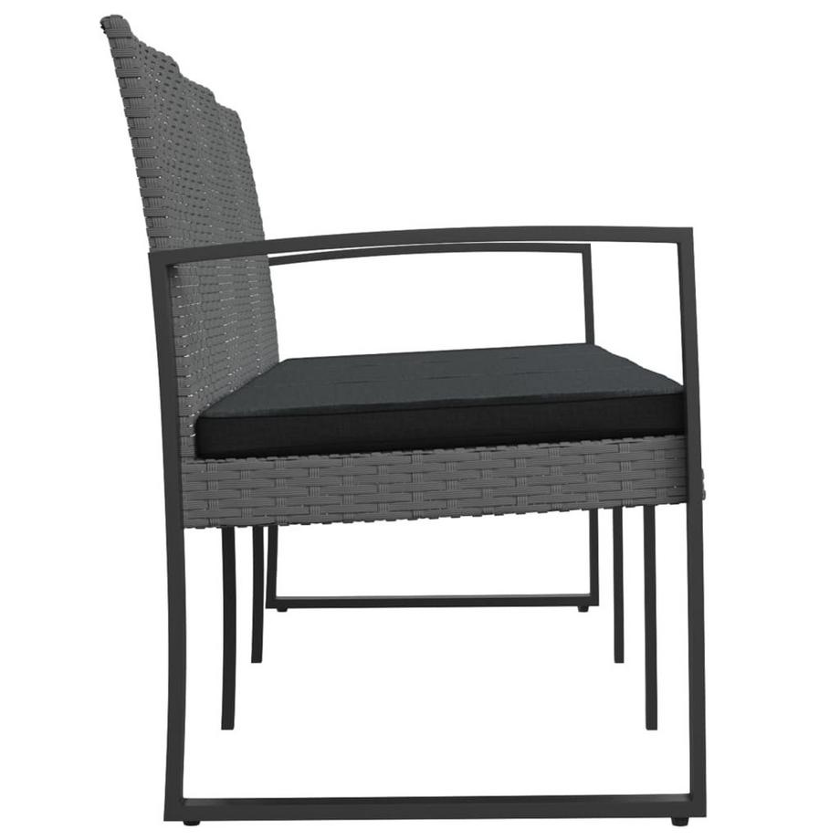 VidaXL Banc de jardin à 3 places polypropylène  