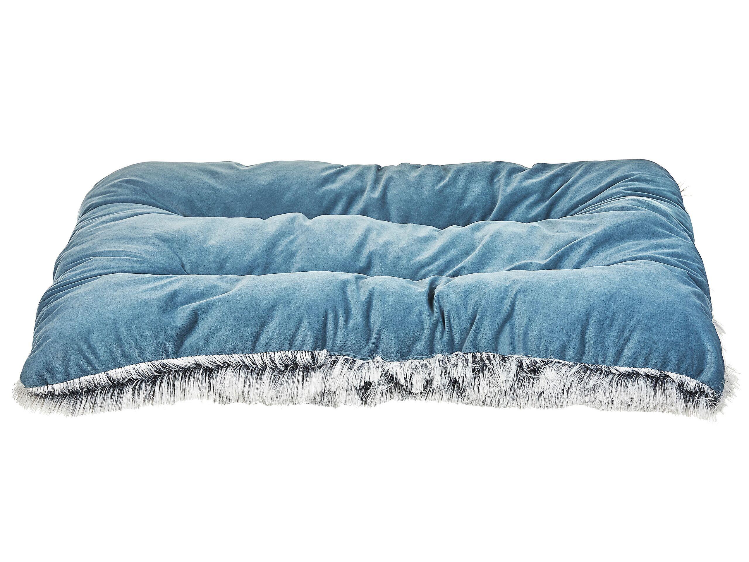 Beliani  Tierbett aus Samtstoff Boho ERGANI 