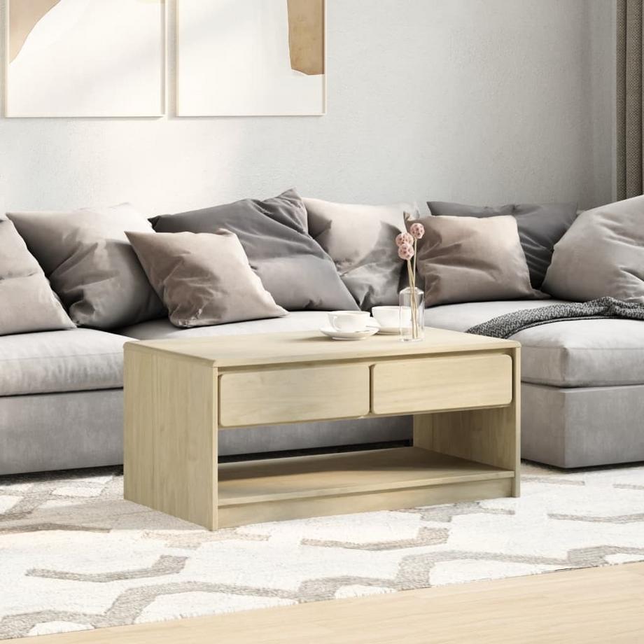 VidaXL Couchtisch kiefernholz  