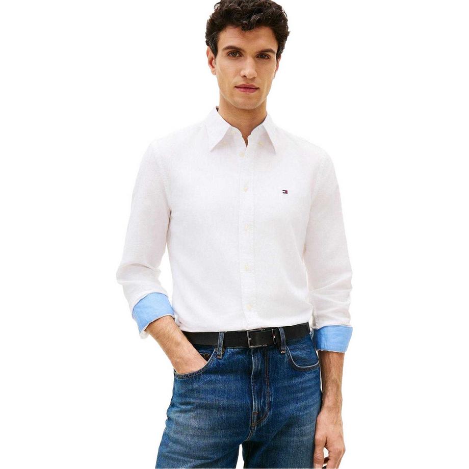 TOMMY HILFIGER  Chemise Motiftyle Logo Brodé 