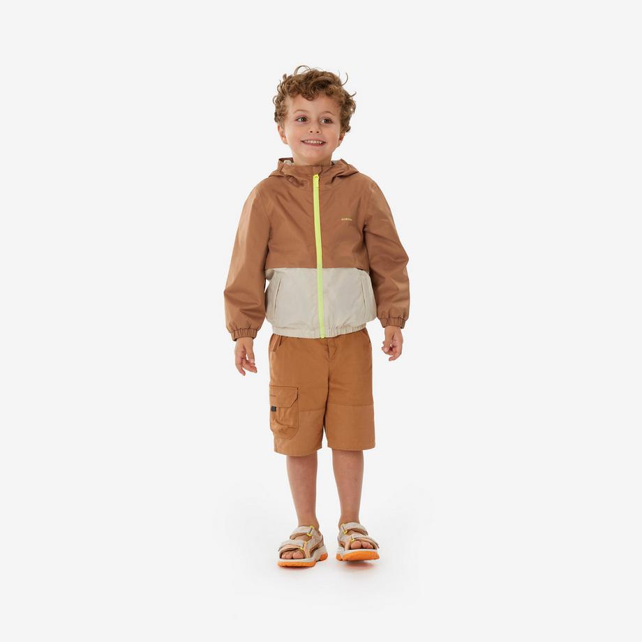 QUECHUA  Veste enfant imperméable pour randonnée 