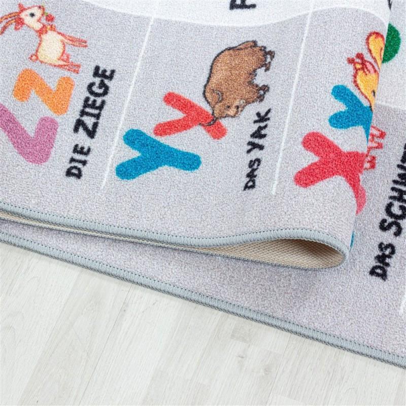 Paco Home Les lettres de tapis pour enfants paient des saisons  