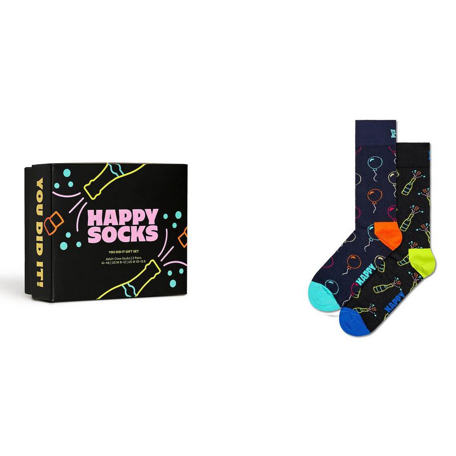 Happy Socks Chaussettes hautes 2 Paquet  