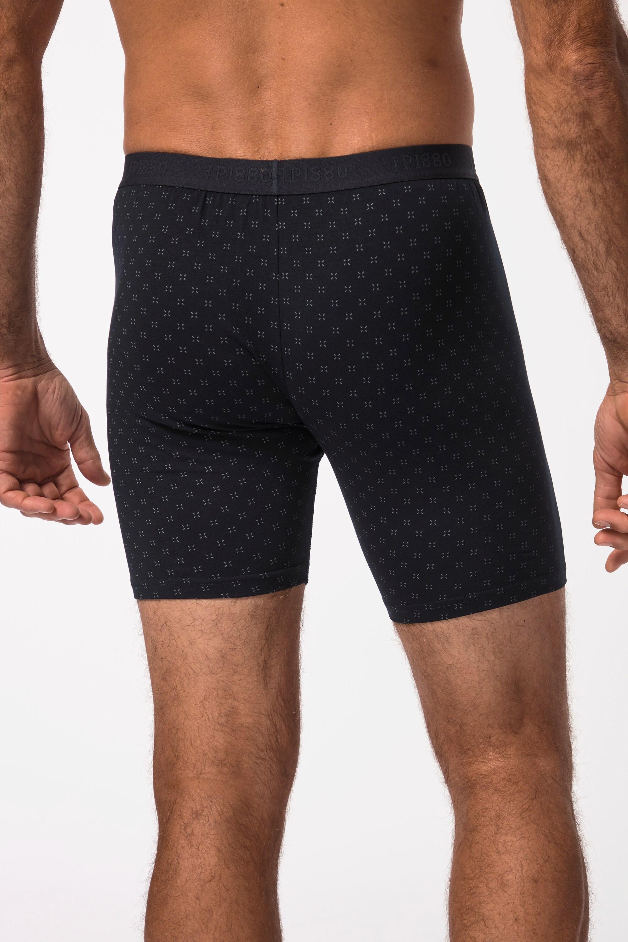 JP1880  Boxer long avec technologie FLEXNAMIC®, taille confortable griffée JP1880 