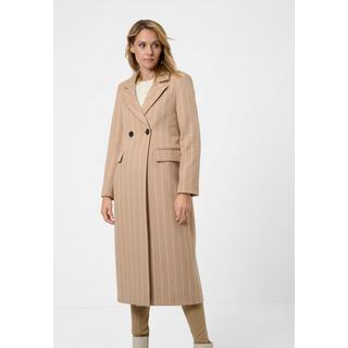 RICANO  Manteau  Valia, en beige avec des rayures blanches 