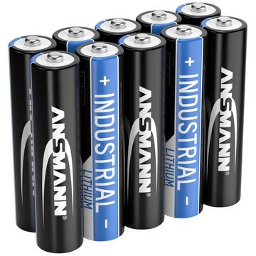 Lithium Industrial LR03 Batteria Ministilo (AAA) Litio 1150 mAh 1.5 V 10 pz.