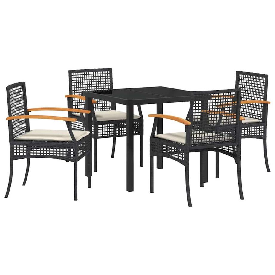 Set da Pranzo per Giardino Rattan
