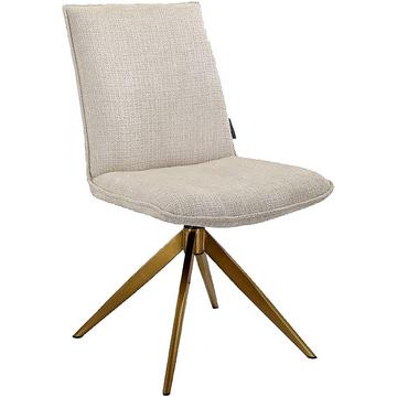 Chaise pivotante Dakota Chenille beige