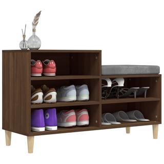 VidaXL Armoire à chaussures bois d'ingénierie  