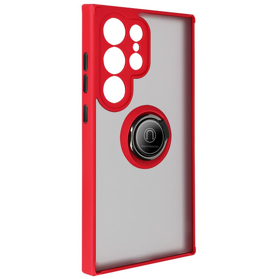 Coque Support Galaxy S24 Ultra Rouge