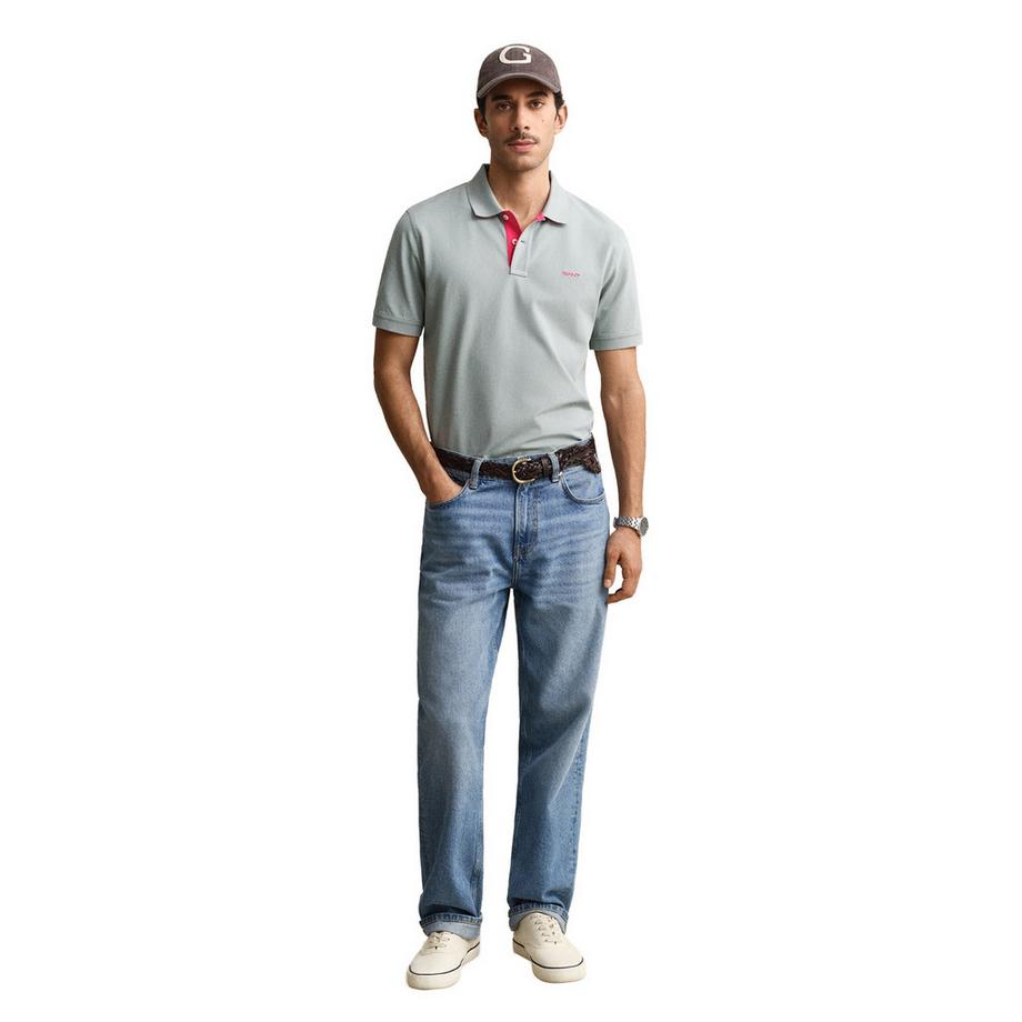 GANT  Polo Uomini Confezione da 1 Vestibilità confortevole-REGULAR CONTRAST PIQUE RUGGER 