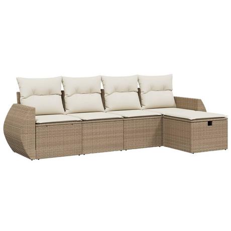 VidaXL Garten sofagarnitur poly-rattan  