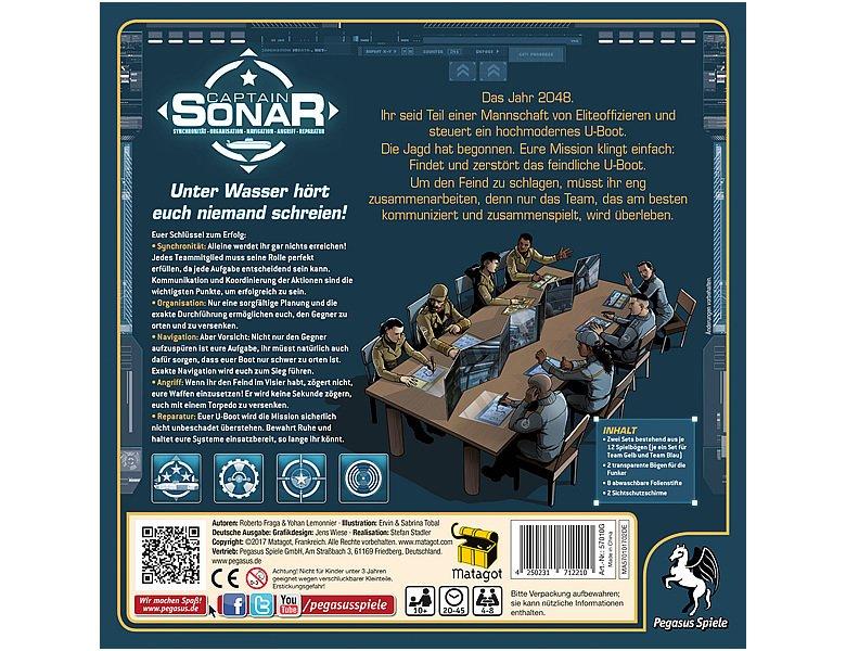 Pegasus Spiele  Captain Sonar (DE) 