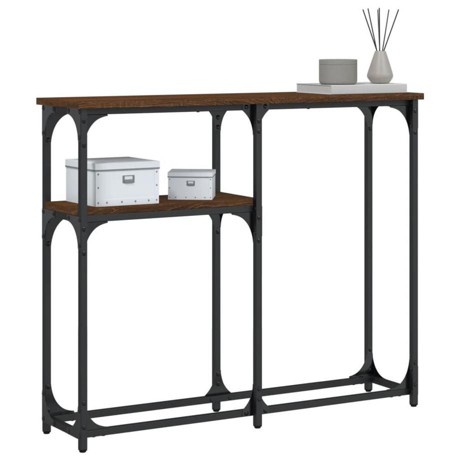 VidaXL Table console bois d'ingénierie  
