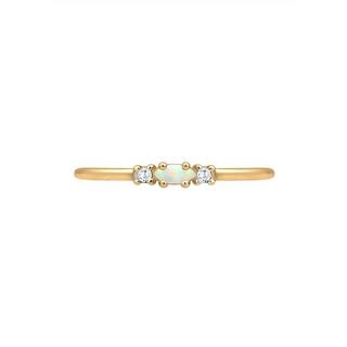 Elli  Ring Filigran Opal Zirkonia 