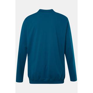 JP1880  Maglia polo basic in piqué con taglio speciale per l'addome e maniche lunghe, fino alla tg. 8XL 