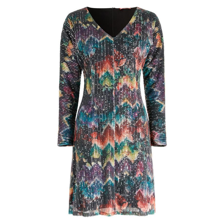 Joe Browns Robe Mini Paillettes Col V  