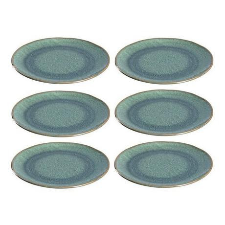LEONARDO Speiseteller Matera 6 Stück, Grün  