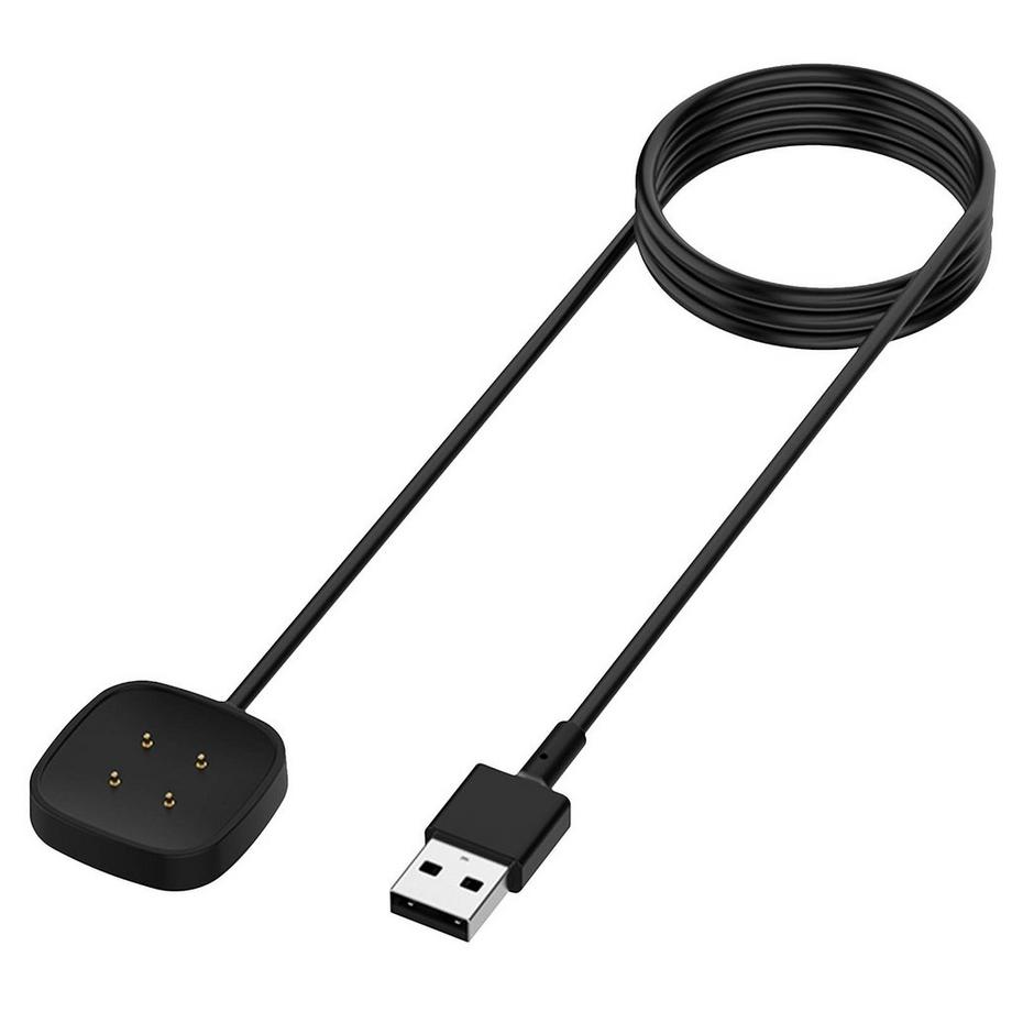 Avizar  Chargeur Fitbit Versa et Sense, 1m Noir 