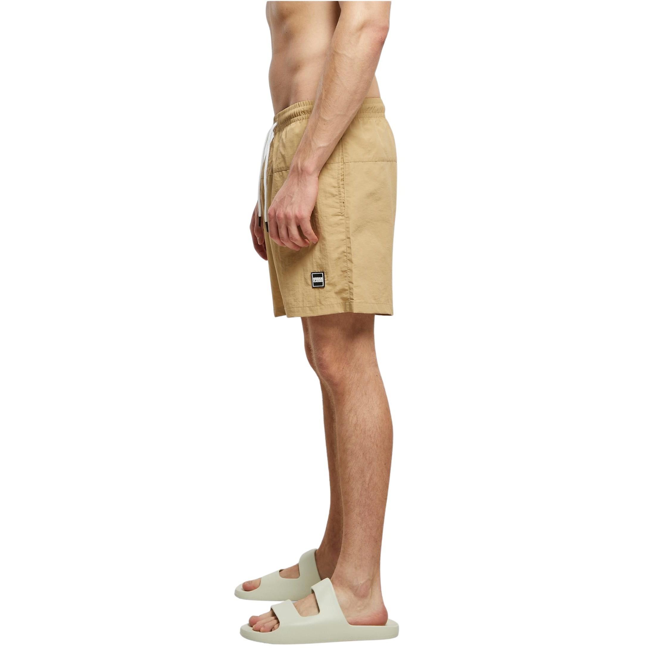 URBAN CLASSICS Block Badeshorts  