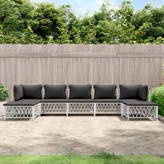 VidaXL Garten lounge set stahl  