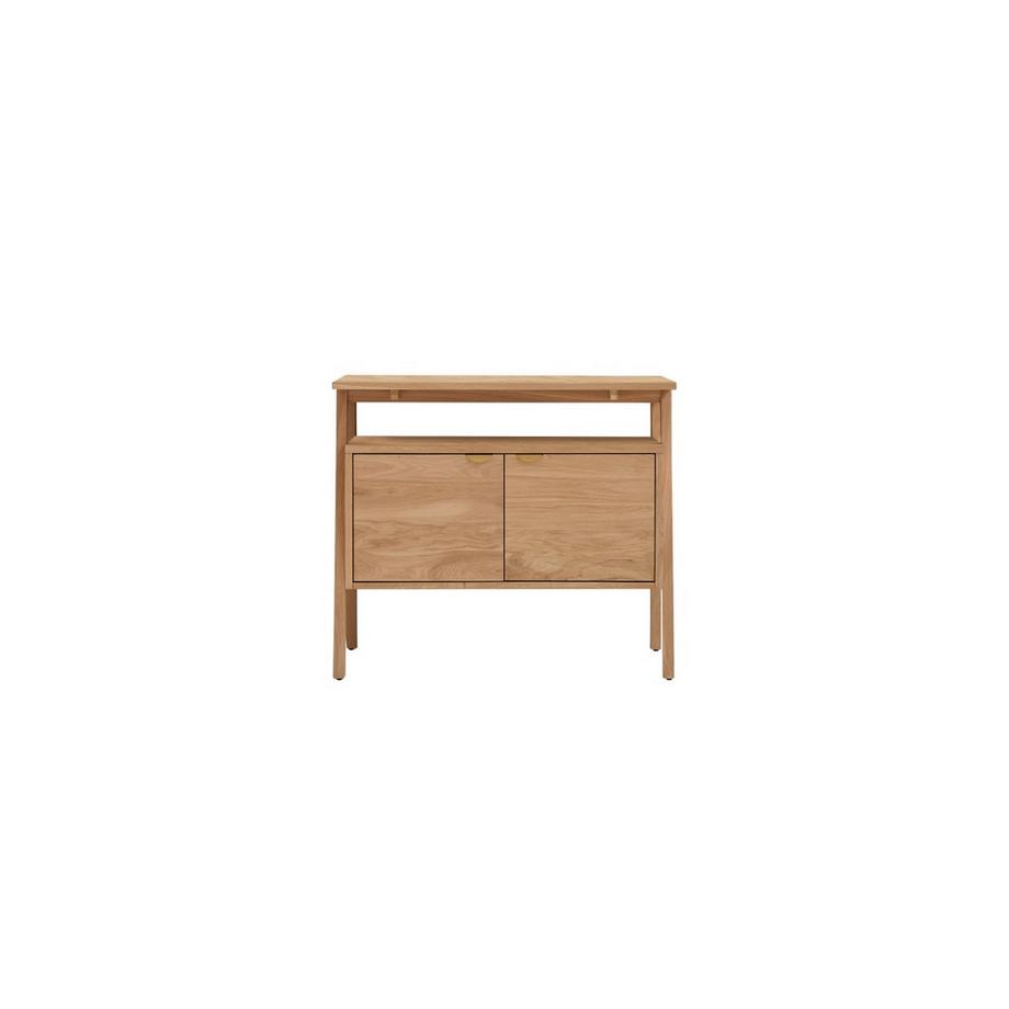 Mobile per il bagno in legno di quercia massello 90 cm Pola