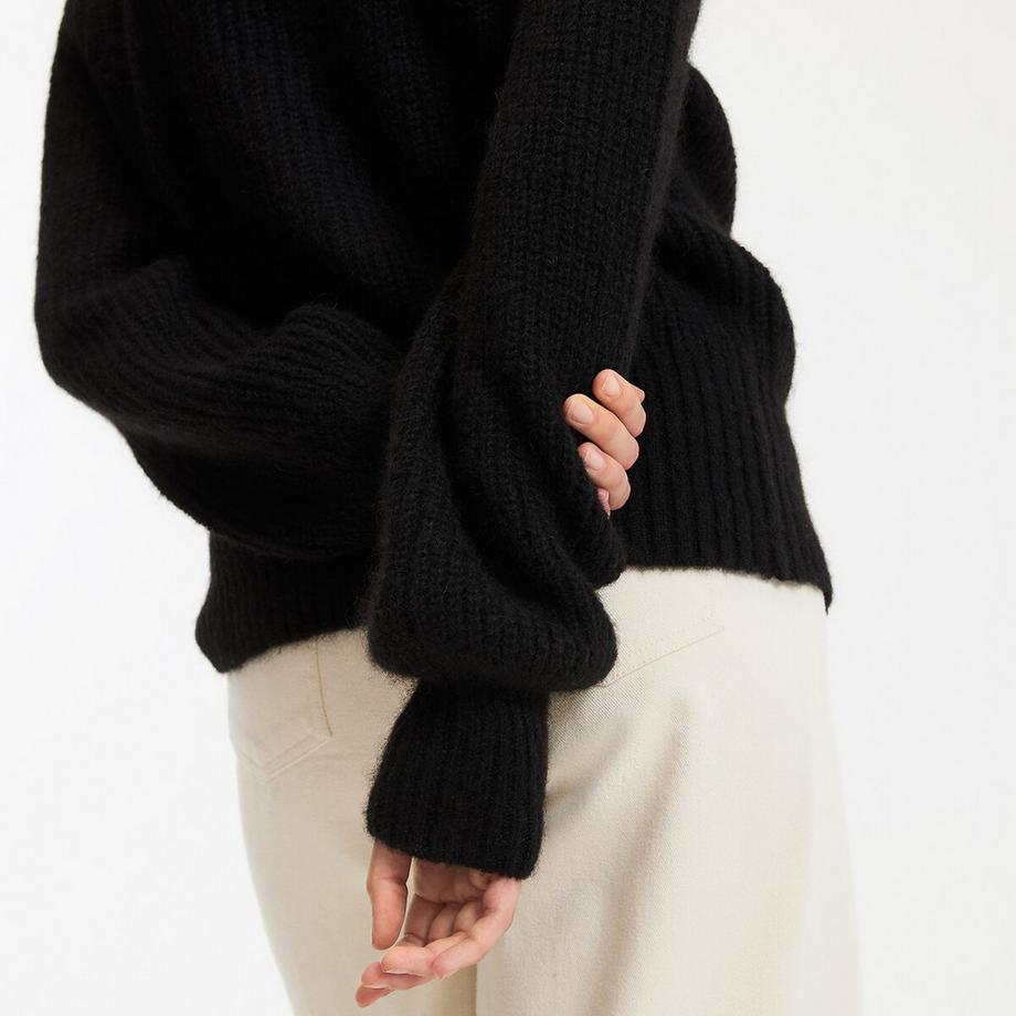 La Redoute Collections Signature Alpaka Wolle Cardigan  