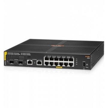 E Aruba 6100 Switch 2 SFP+ Ports, 2x SFP Ports, PoE , 1 USB Type C Console Port, 1 USB T