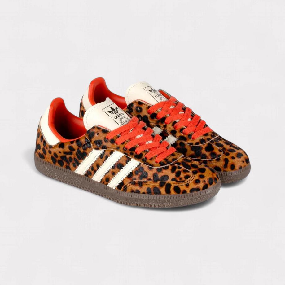 adidas Samba OG Leopard Print Sneakers  
