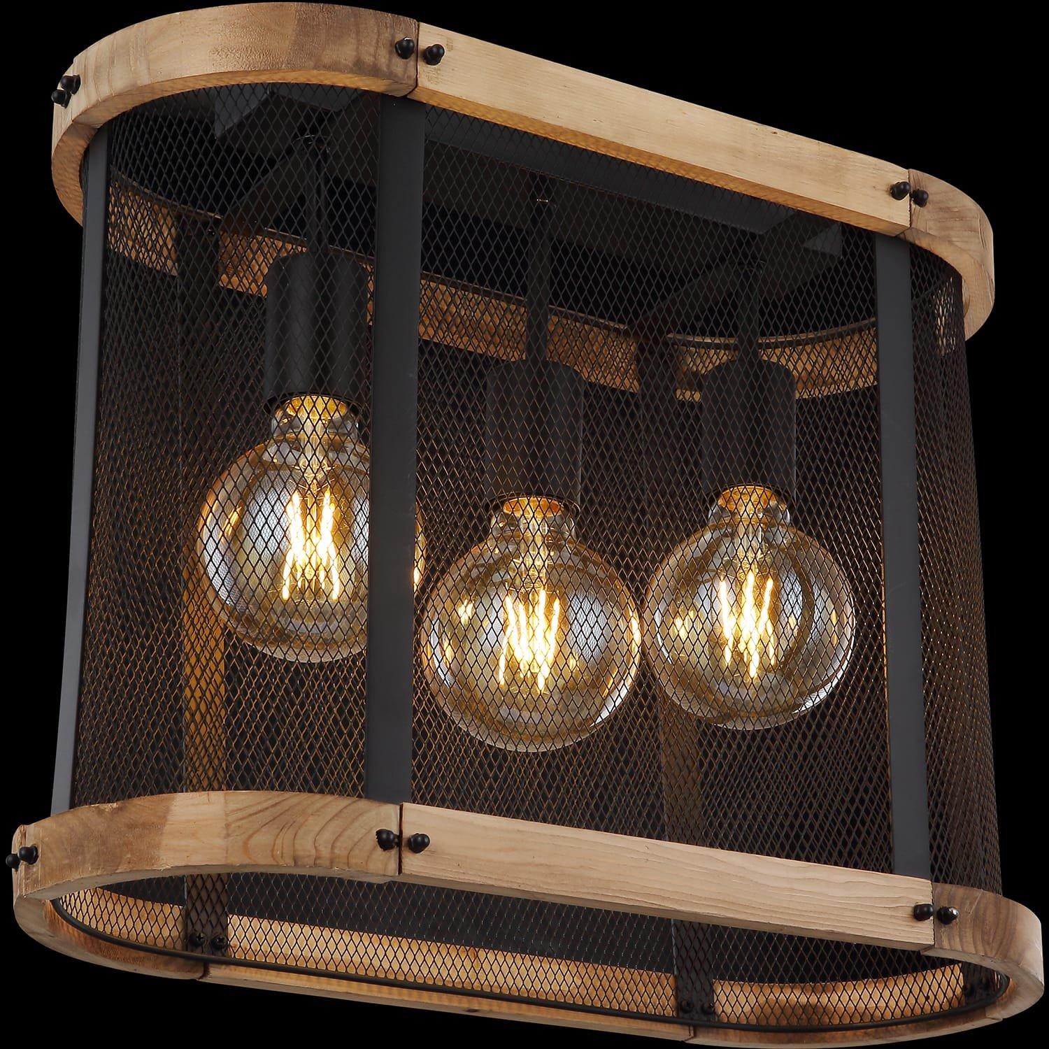 mutoni Deckenleuchte Jeanie Metall  matt 3xE27  