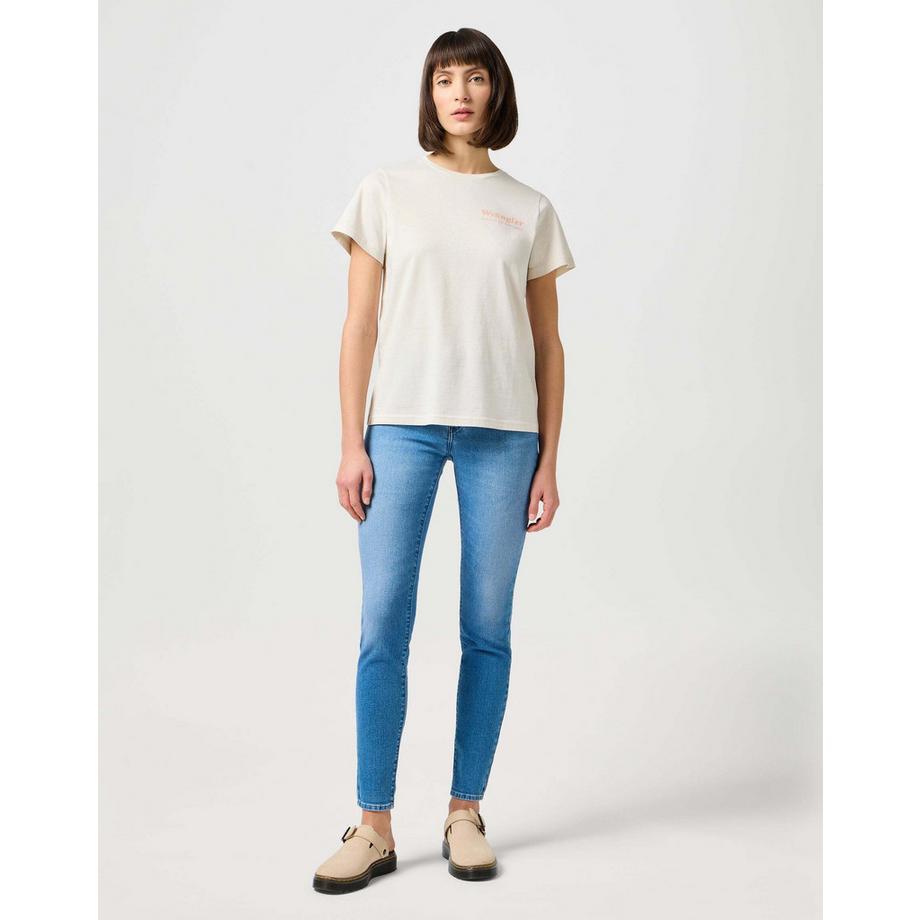 Wrangler Jeans Skinny Lavaggio Chiaro  