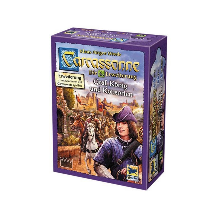 Hans im Glück  Carcassonne - Graf, König u.Konsorten (6 Erweiterung) 