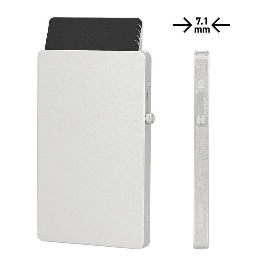 VALENTA Étui de protection pour cartes mince MagSafe  