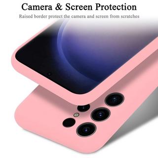 Cadorabo  Housse pour Samsung Galaxy S23 ULTRA en LIQUID PINK - Coque de protection en silicone TPU flexible 