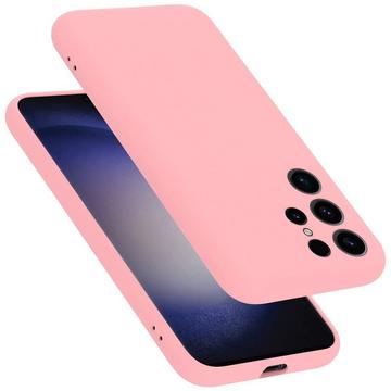Hülle für Samsung Galaxy S23 ULTRA in LIQUID PINK - Schutzhülle aus flexiblem TPU Silikon