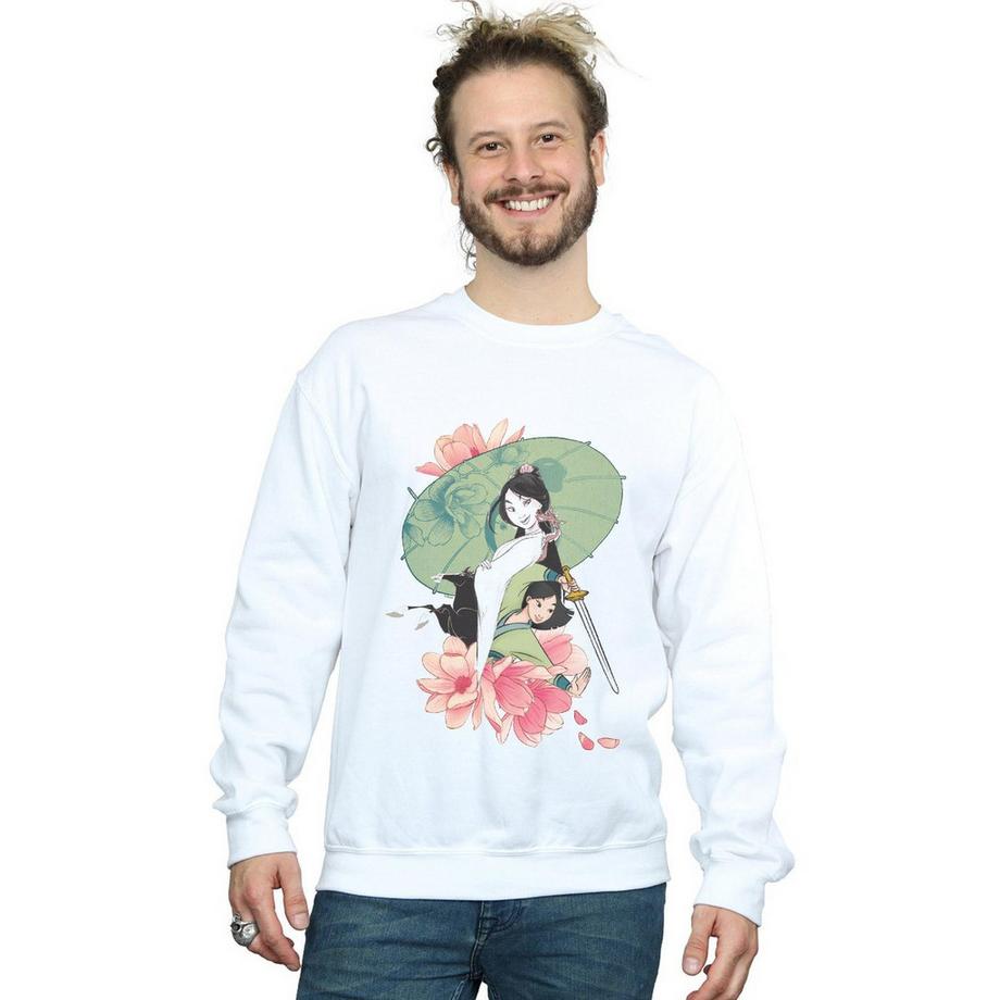 Disney Mulan Floral Print Sweatshirt  