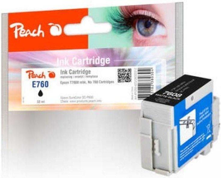 Peach  Tinte Epson T7608, No760, matte blac No760, matte black, 32ml 