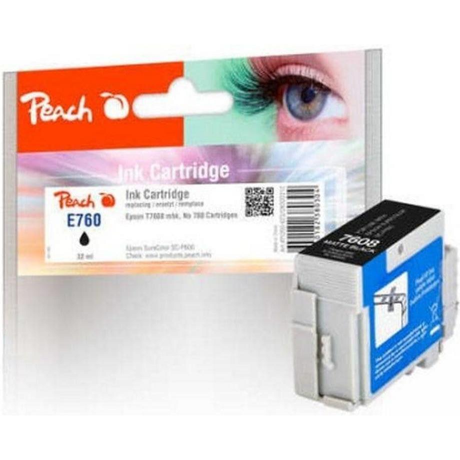 Peach  Encre Epson T7608, No760 Matte Black 