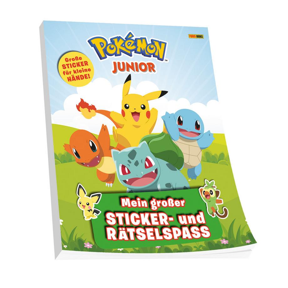 Panini  Pokémon Junior: Mein großer Sticker- und Rätselspaß 