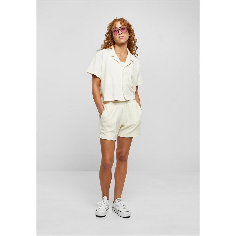 URBAN CLASSICS Damen Towel Resort Hemd  