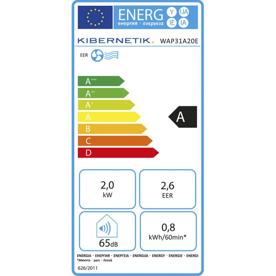 Kibernetik Kibernetik 7000 BTU Climatiseur mobile Light  