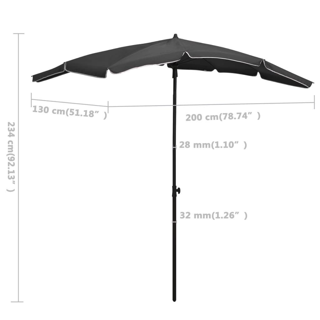 VidaXL Parasol de jardin  