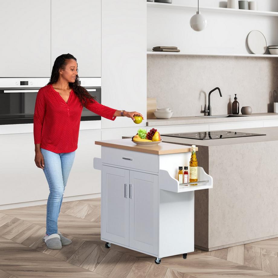 B2X Carrello da cucina con piano di lavoro  