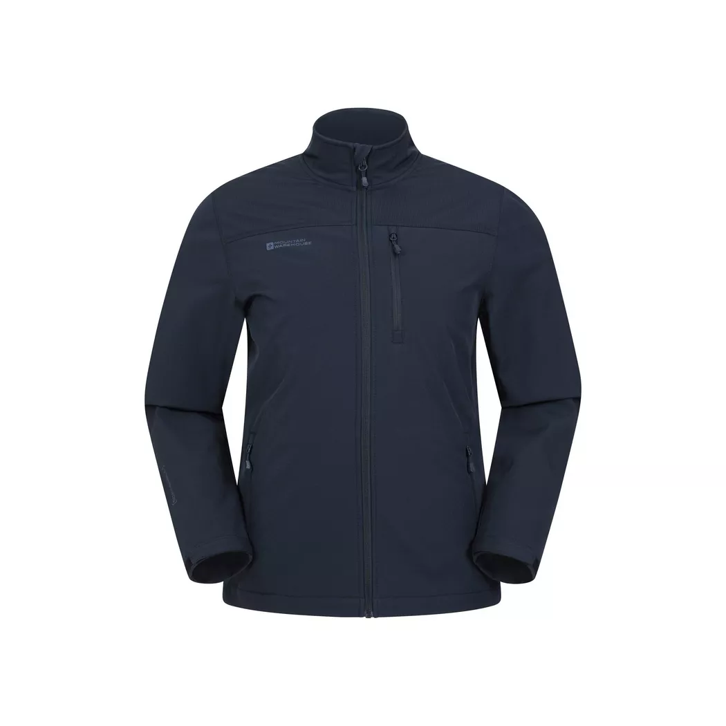 Mountain Warehouse - Grasmere Softshelljacke, für Herren, Dunkelblau, Größe XS
