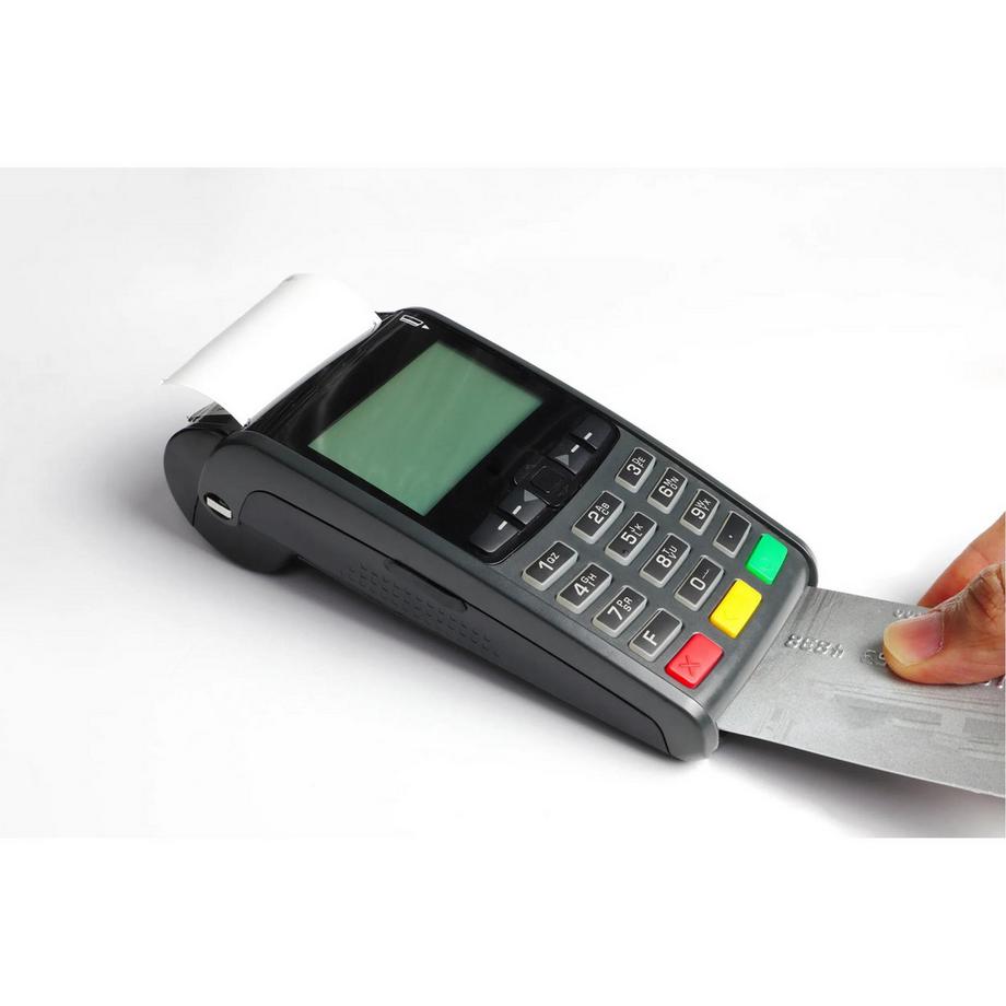 Exacompta Rotoli carta per carta di credito 57x46mm - 24m - 1 copia carta termica 55 gr - Senza fenolo - x 30  