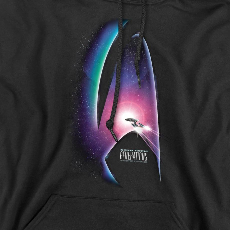 Star Trek Generations Felpa con cappuccio  