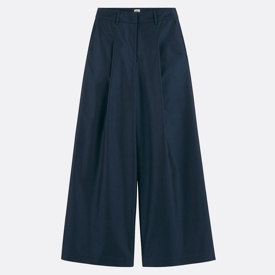 La Redoute Collections Weite Bundfaltenhose  