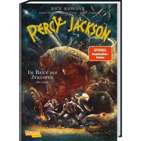 Percy Jackson (Comic) 2: Im Bann des Zyklopen Riordan, Rick; Venditti, Robert; Futaki, Attila (Illustrationen); Fricke, Harriet (Übersetzung) Couverture rigide 