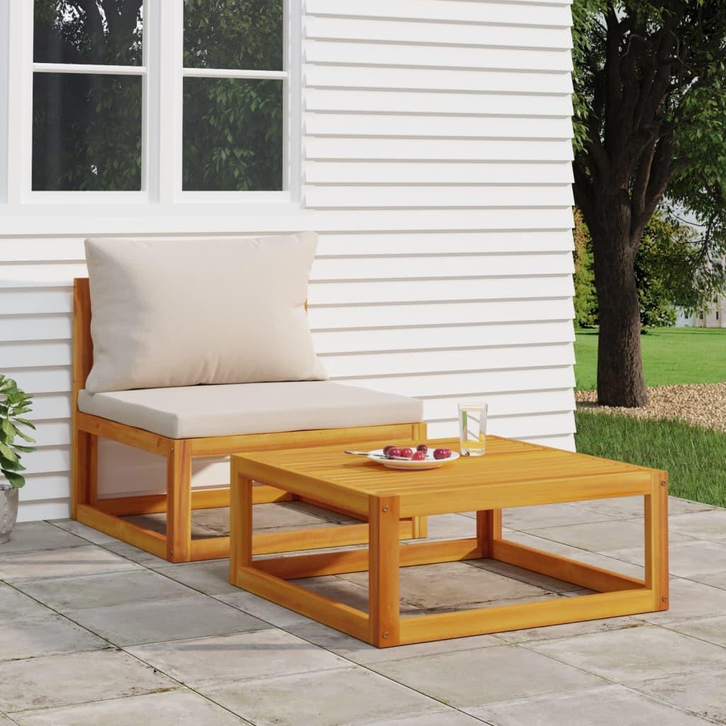 VidaXL Gartensofa-set akazienholz  