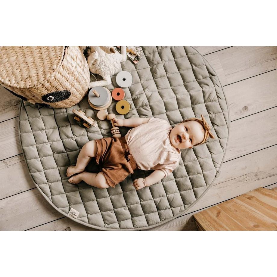 Play&Go  Krabbeldecke soft, Organic meadow green, Play&Go 